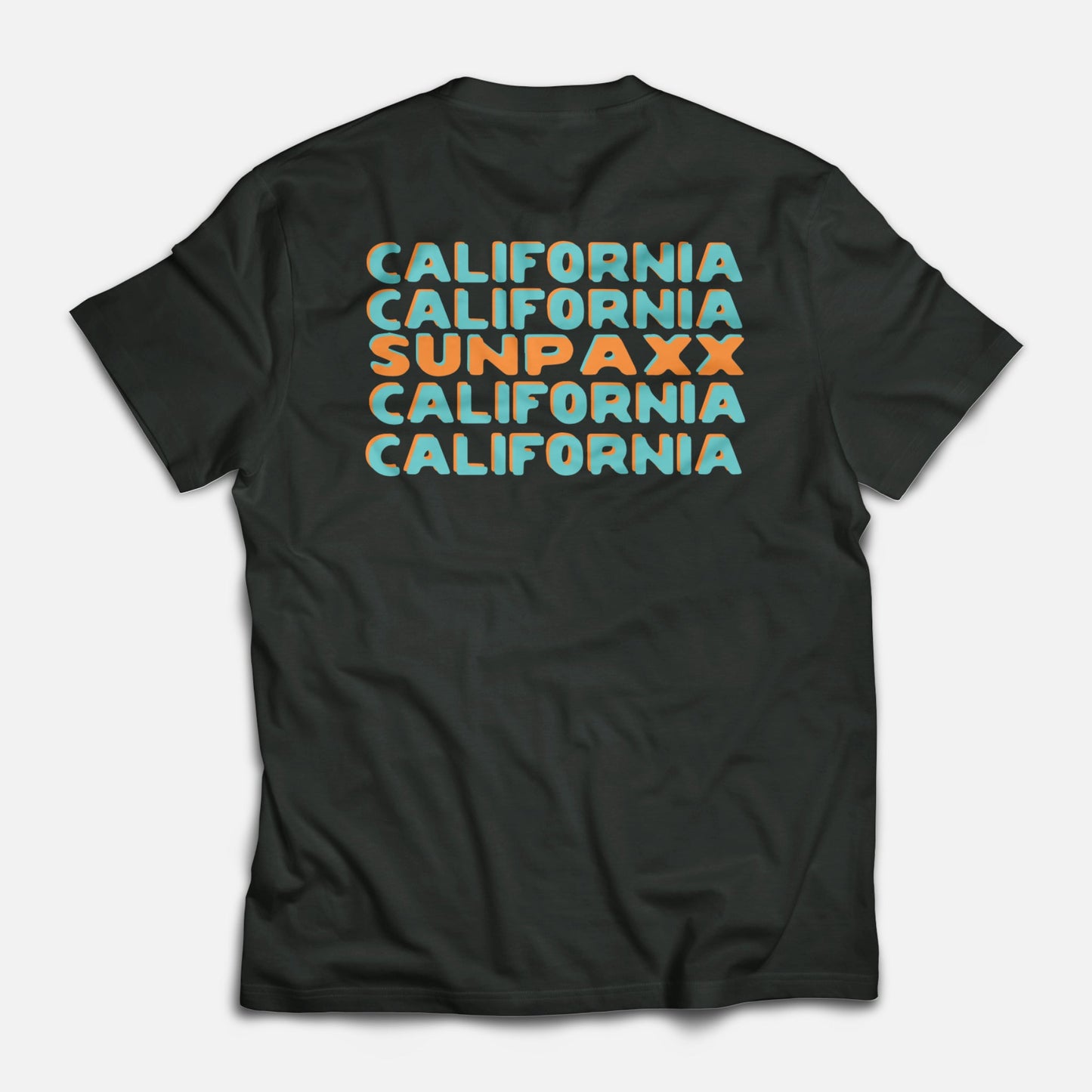Black California Tee Shirt - SunPAXX